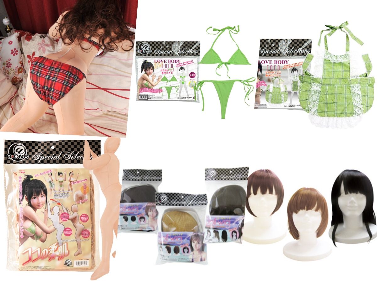 ラブボディ「Coco(ココ)」は着せ替えすることでリアル女体感が超絶アップする!
