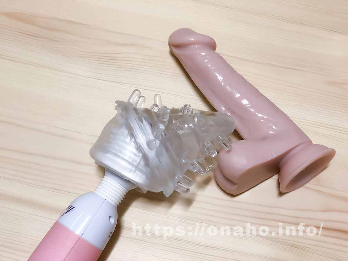 ペニス専用 電マアタッチメントで金玉責め