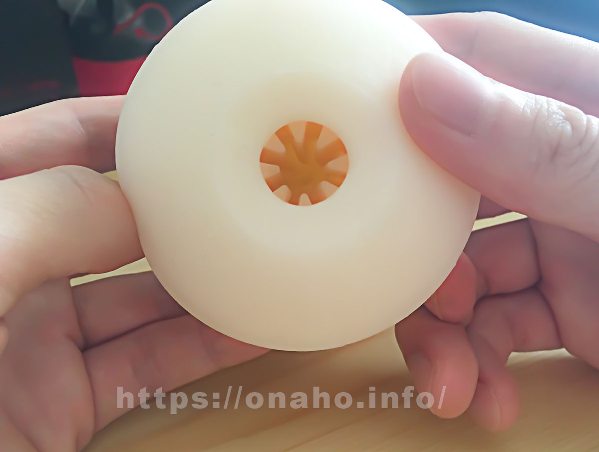 オナホール「マスター」の挿入口