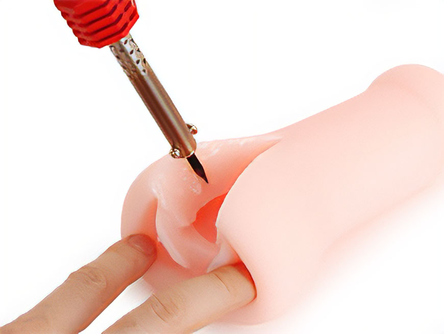 ハンダゴテを使ってオナホールを修復・補修する方法