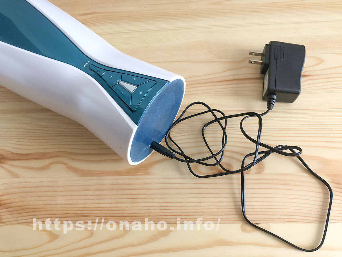 A10サイクロンSAを充電する時の様子