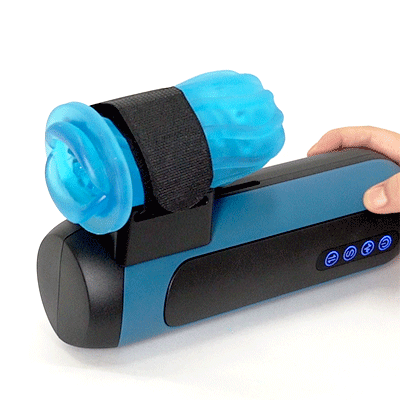 ピストンオナテスラのロングピストンの様子