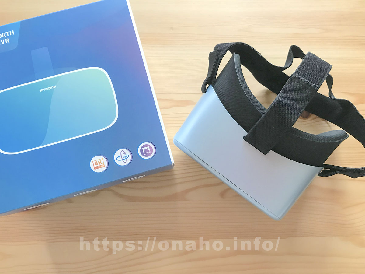 SKYWORTH 4D PRO-802の開封写真